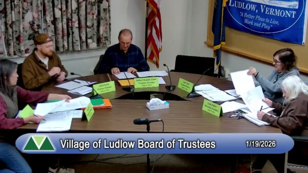 Village of Ludlow Board of Trustees 1/19