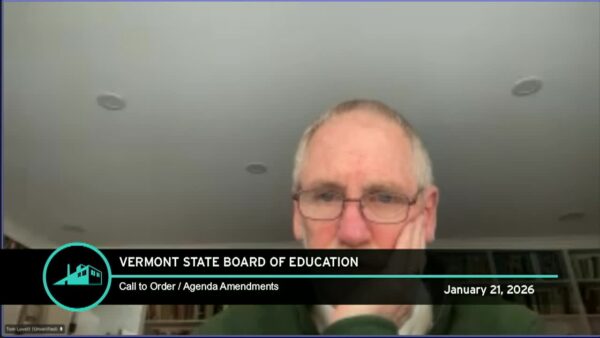 Vermont State Board of Education 1/21