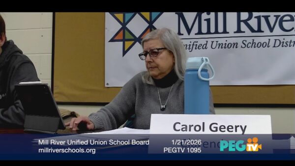 Mill River Unified Union School District Board 1/21