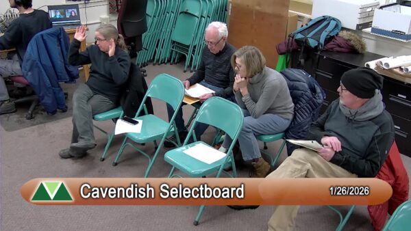 Cavendish Selectboard 1/26