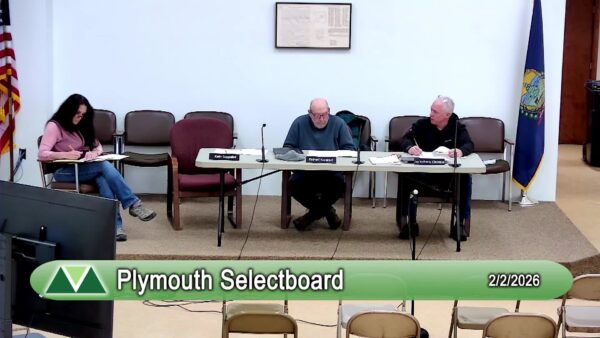 Plymouth Selectboard 2/2