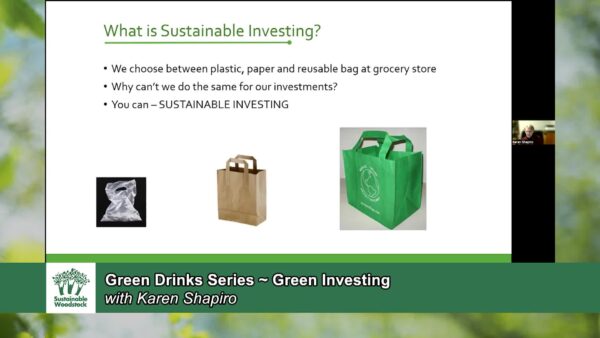Green Drinks- Green Investing