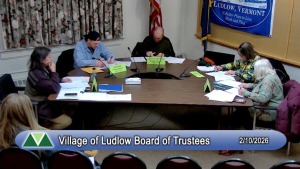 Village of Ludlow Board of Trustees 2/10
