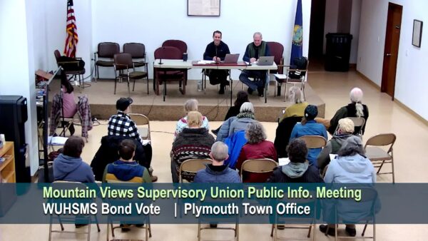 Mountain Views SU- School Bond Vote Public Info. Meeting