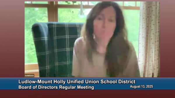 Ludlow-Mount Holly Unified Union School District 8/13