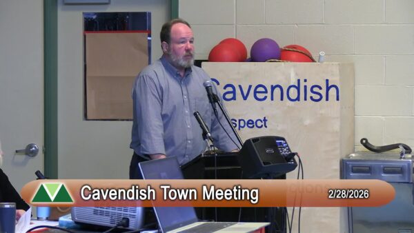 Cavendish Town Meeting