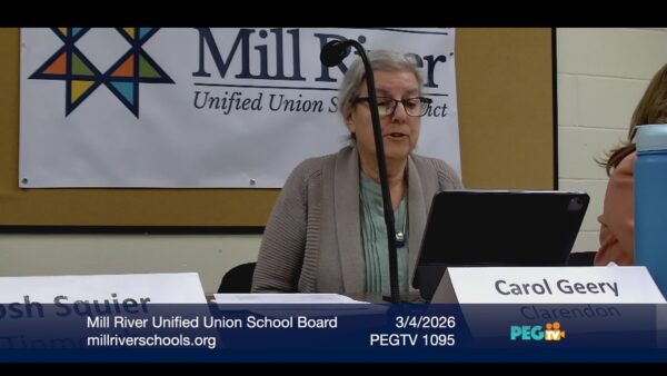 Mill River UU School District Board 3/4