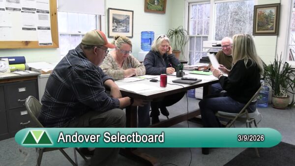 Andover Selectboard 3/9