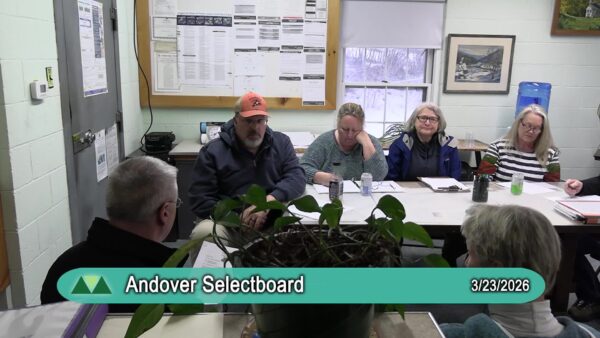 Andover Selectboard 3/23