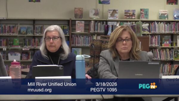 Mill River UU School District Board 3/18