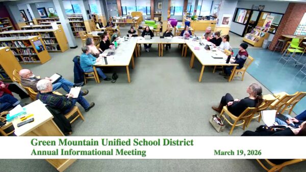 Green Mountain Unified School District 3/19