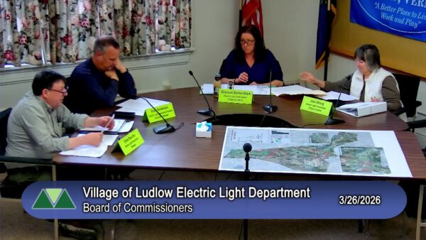 Ludlow Electric Commission 3/26