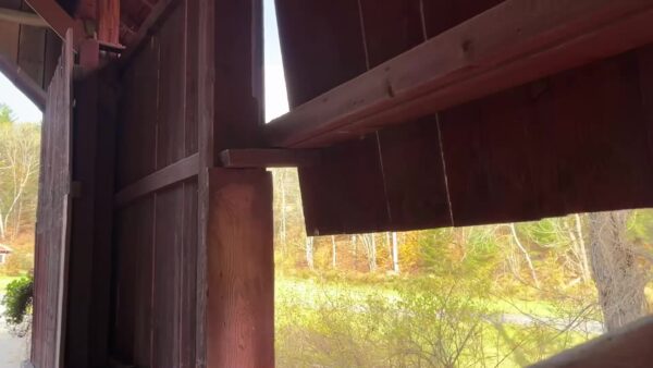 VT’s 100 Covered Bridges- Upper Cox Brook Bridge