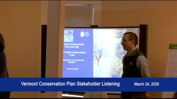 VT Conservation Plan Listening Session in Mt. Holly