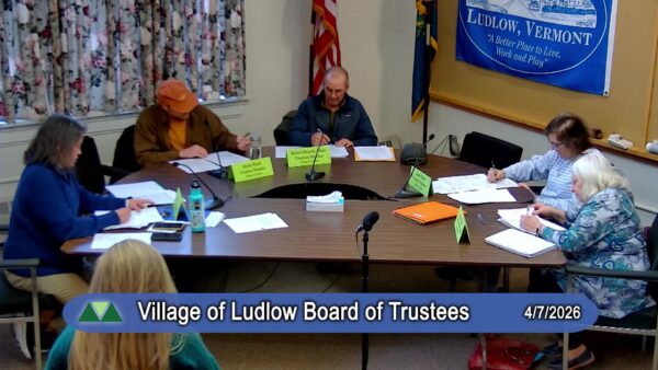 Village of Ludlow Board of Trustees 4/7