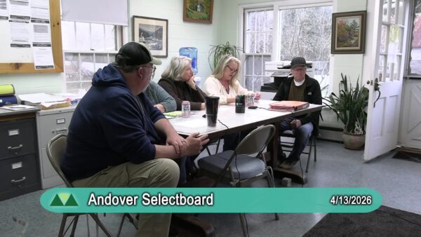 Andover Selectboard 4/13