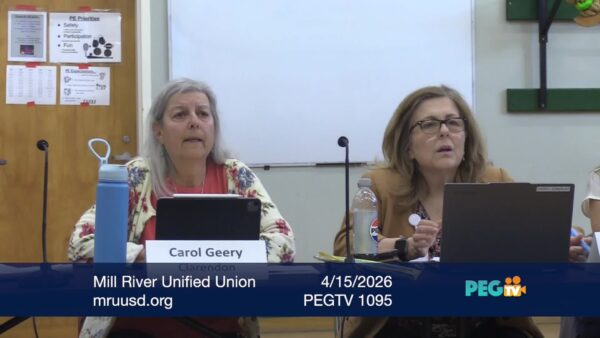 Mill River UU School District Board 4/15