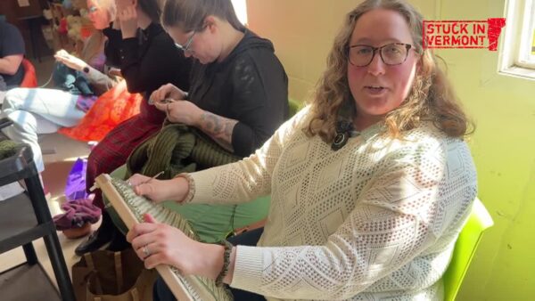 Stuck in VT- VT Fiber Fans Knit for Food