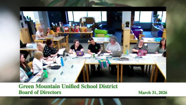 Green Mountain Unified School District 4/16