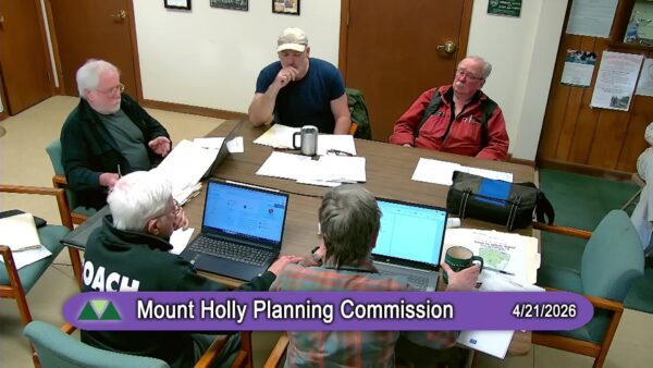 Mount Holly Planning Commission 4/21