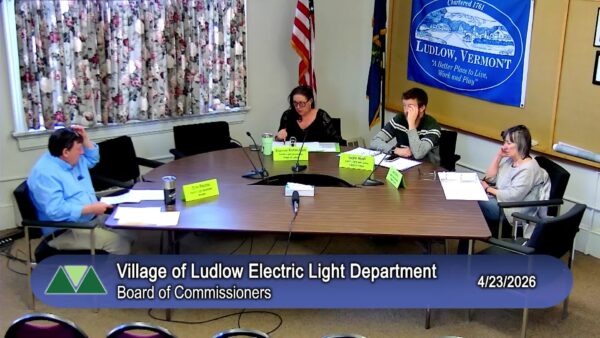 Ludlow Electric Commission 4/23