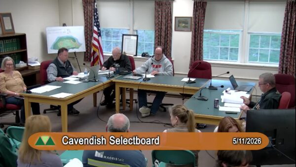 Cavendish Selectboard 5/11
