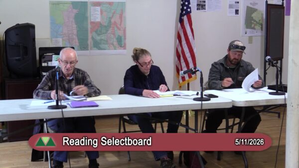 Reading Selectboard 5/11