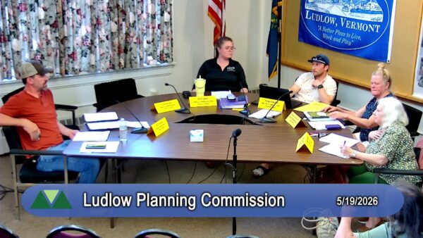 Ludlow Planning Commission 5/19
