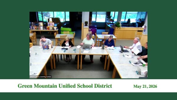 Green Mountain Unified School District 5/21