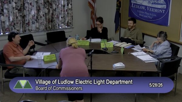 Ludlow Electric Commission 5/28