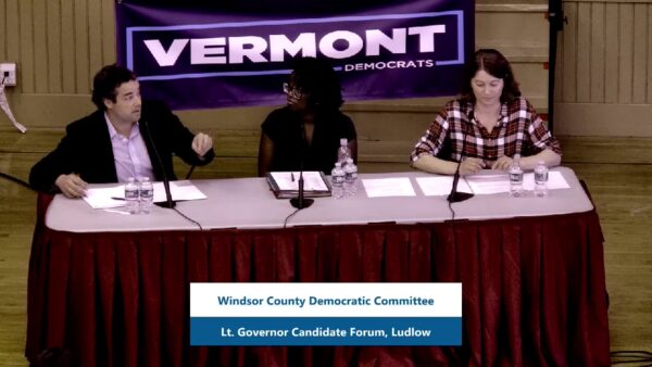 VT Lt. Governor Candidate Forum in Ludlow