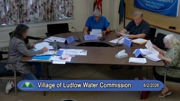 Village of Ludlow Water Commission 6/2