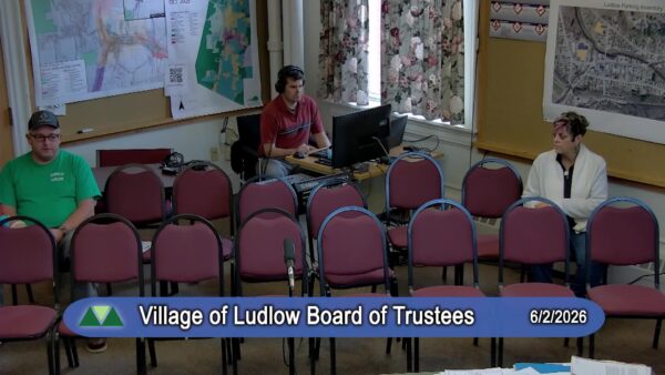 Village of Ludlow Board of Trustees 6/2