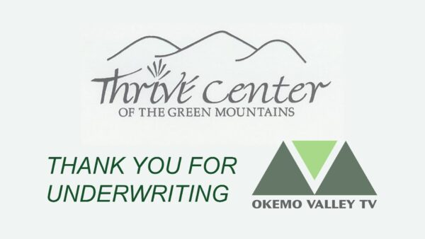 Underwriting Summer 2026- Thrive Center of the Green Mountains