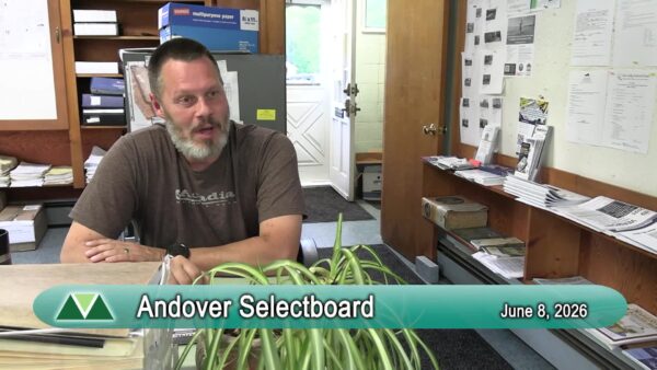 Andover Selectboard 6/8