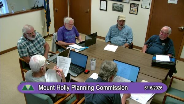 Mount Holly Planning Commission 6/16