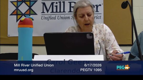 Mill River UU School District Board 6/17