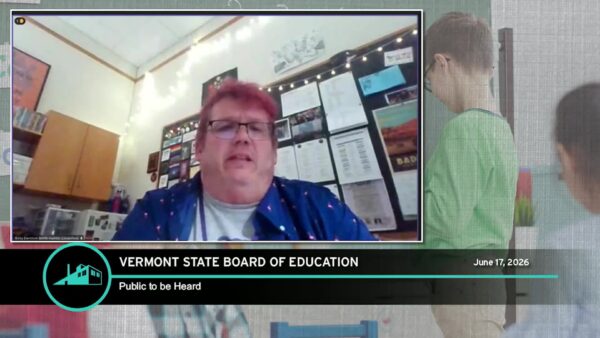Vermont State Board of Education 6/17