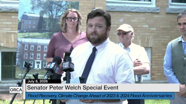 Sen. Welch- Flood Recovery – Climate Change