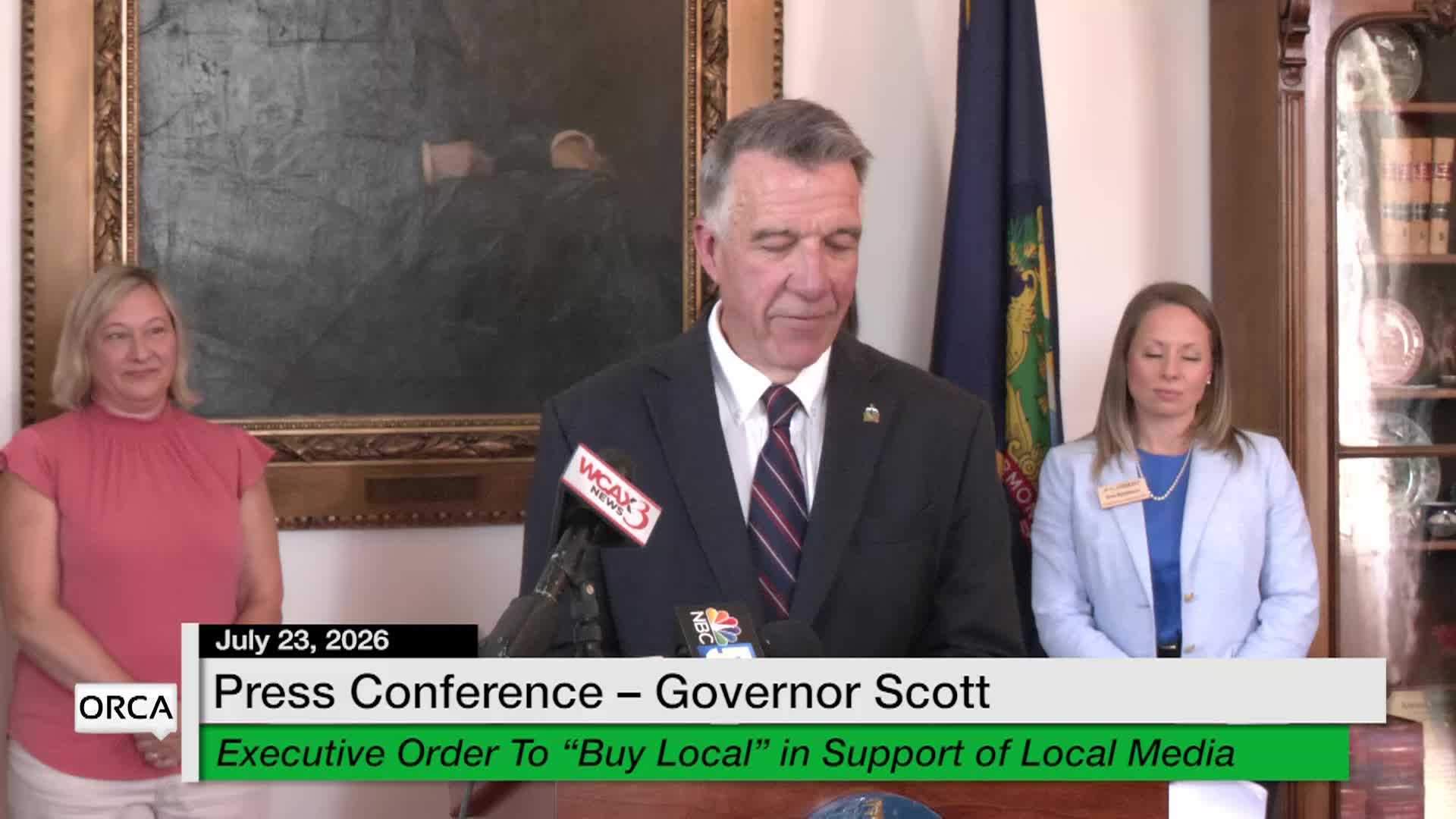 Governor Scott Administration Press Conference 7/23