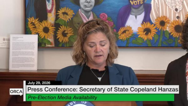 Secretary of State Hanzas Press Conference