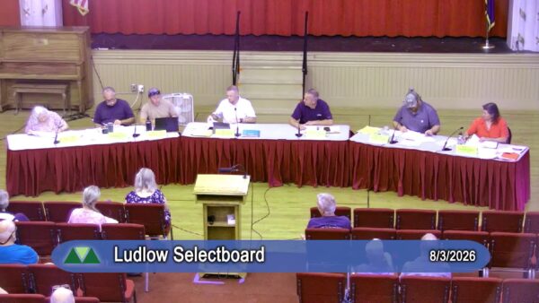 Ludlow Selectboard 8/3