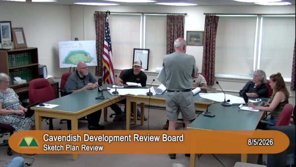 Cavendish Planning Commission 8/5