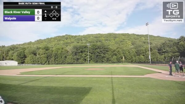 Babe Ruth Baseball- Black River Valley at Walpole Playoffs 8/5