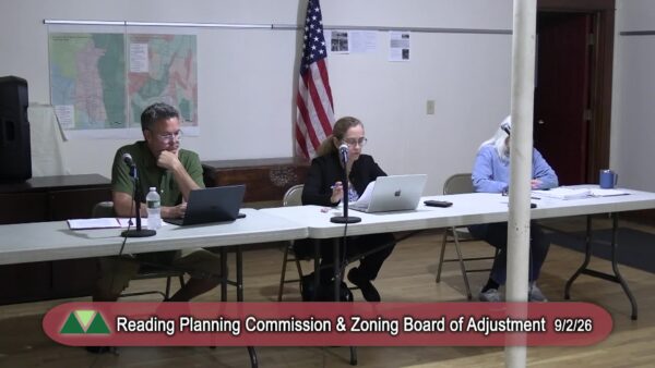 Reading Planning Commission and Zoning Board of Adjustment 9/2
