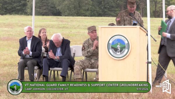 Sen. Bernie Sanders- Celebrate VT NG Family Center