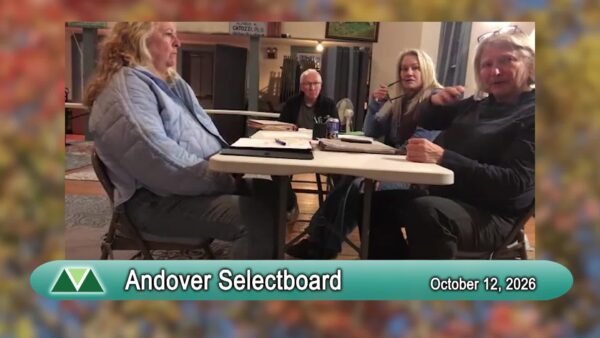 Andover Selectboard 10/12