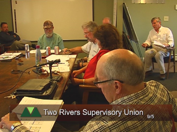 Two Rivers Supervisory Union Board Meeting 9/5